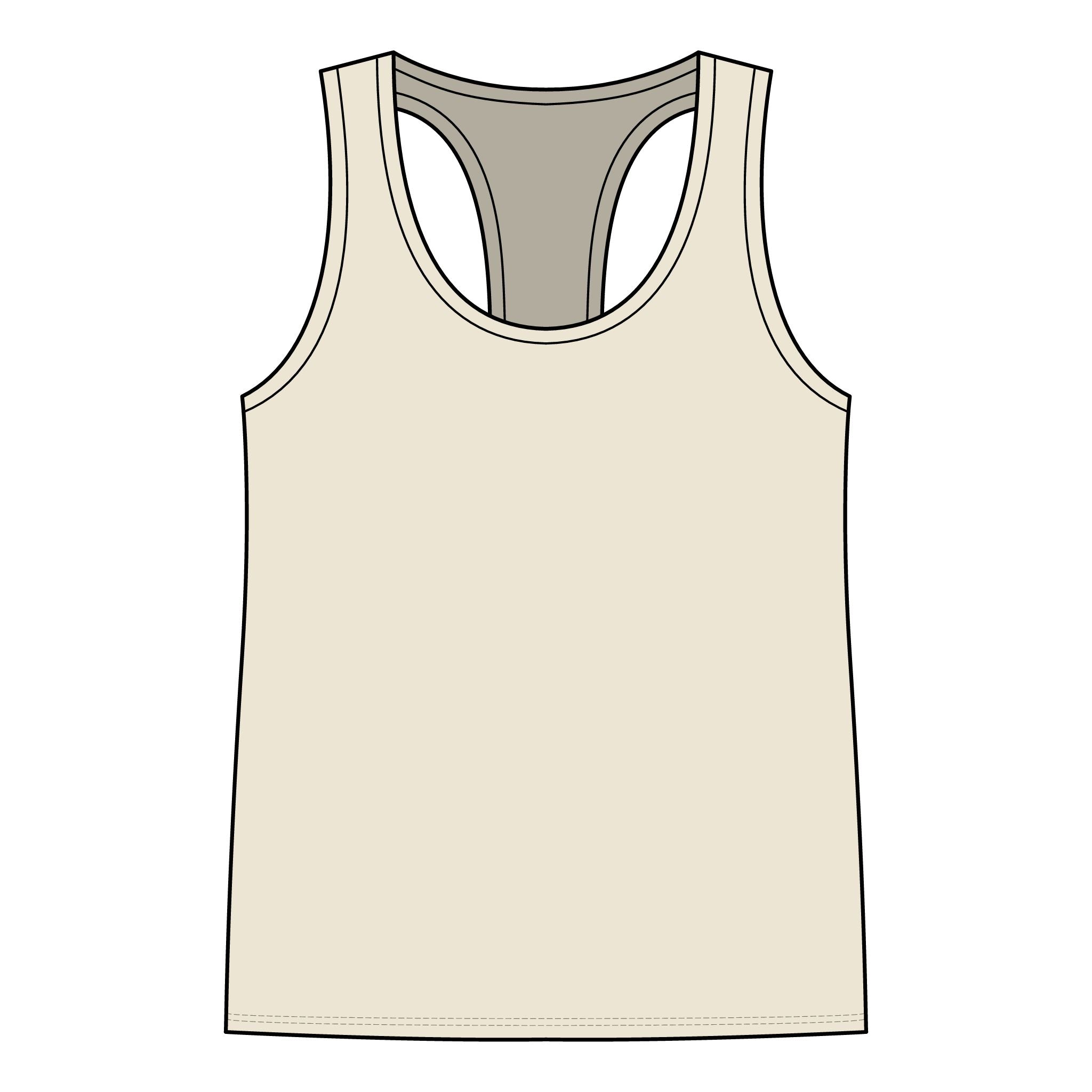 Tank Top Racer Back