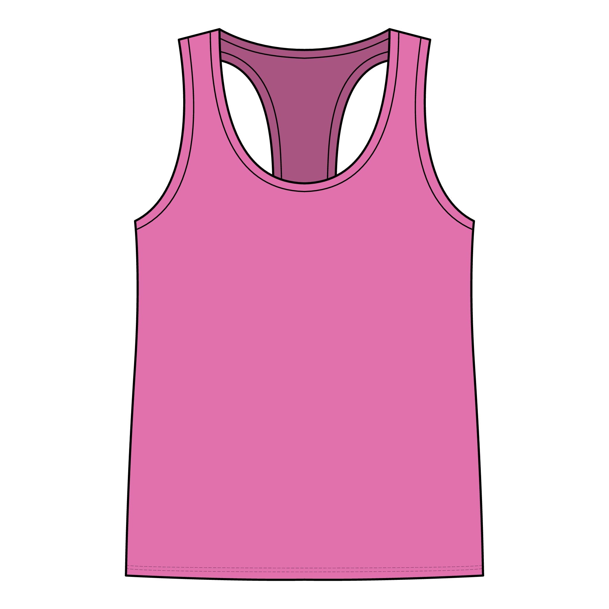Tank Top Racer Back