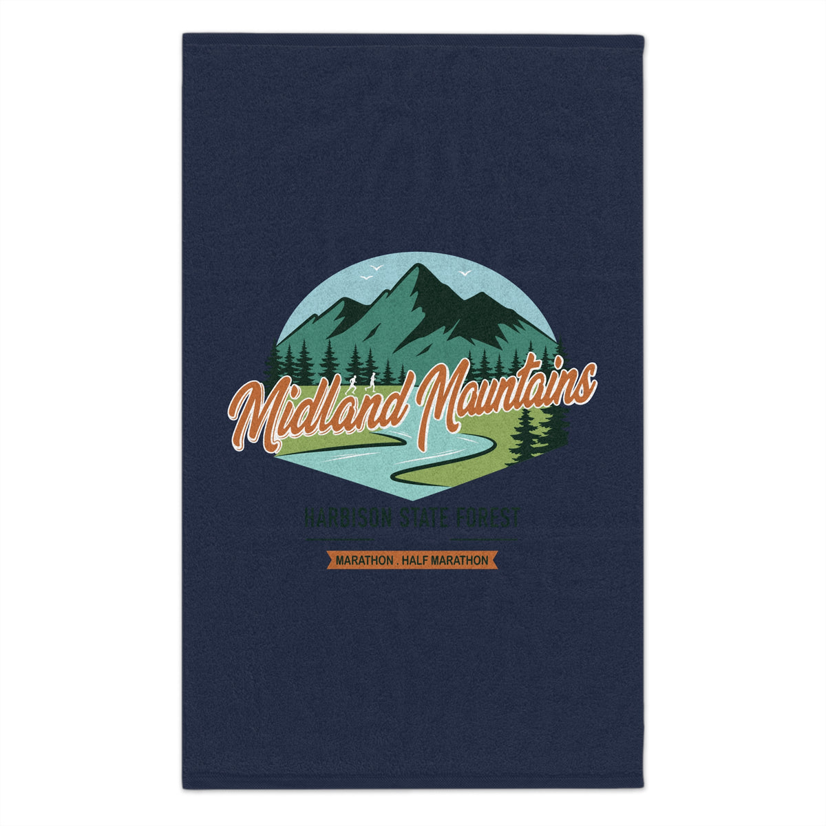 Broad River Mountain Script Rally Towel