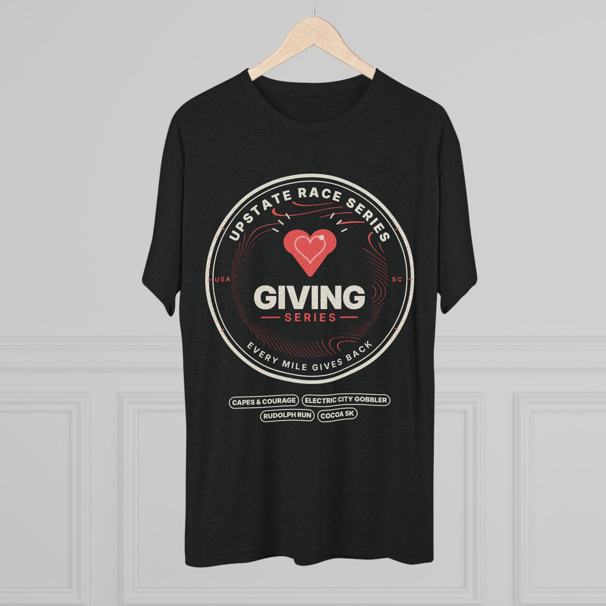 Upstate Giving Series Tee (Dark Shirts)