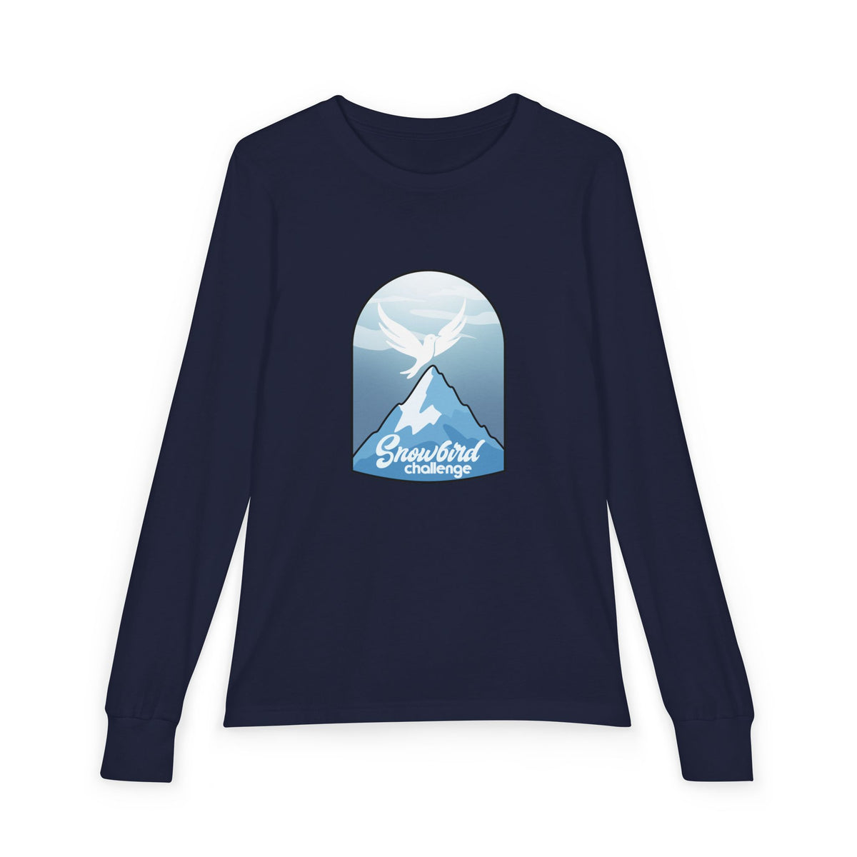 Snowbird Mountain Arch Youth Long Sleeve
