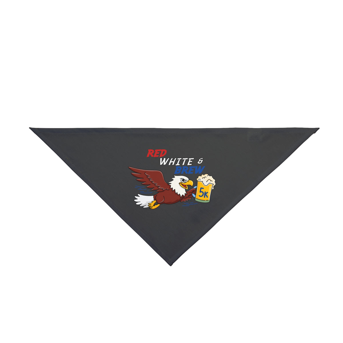 Red White & Brew Eagle Dog Bandana