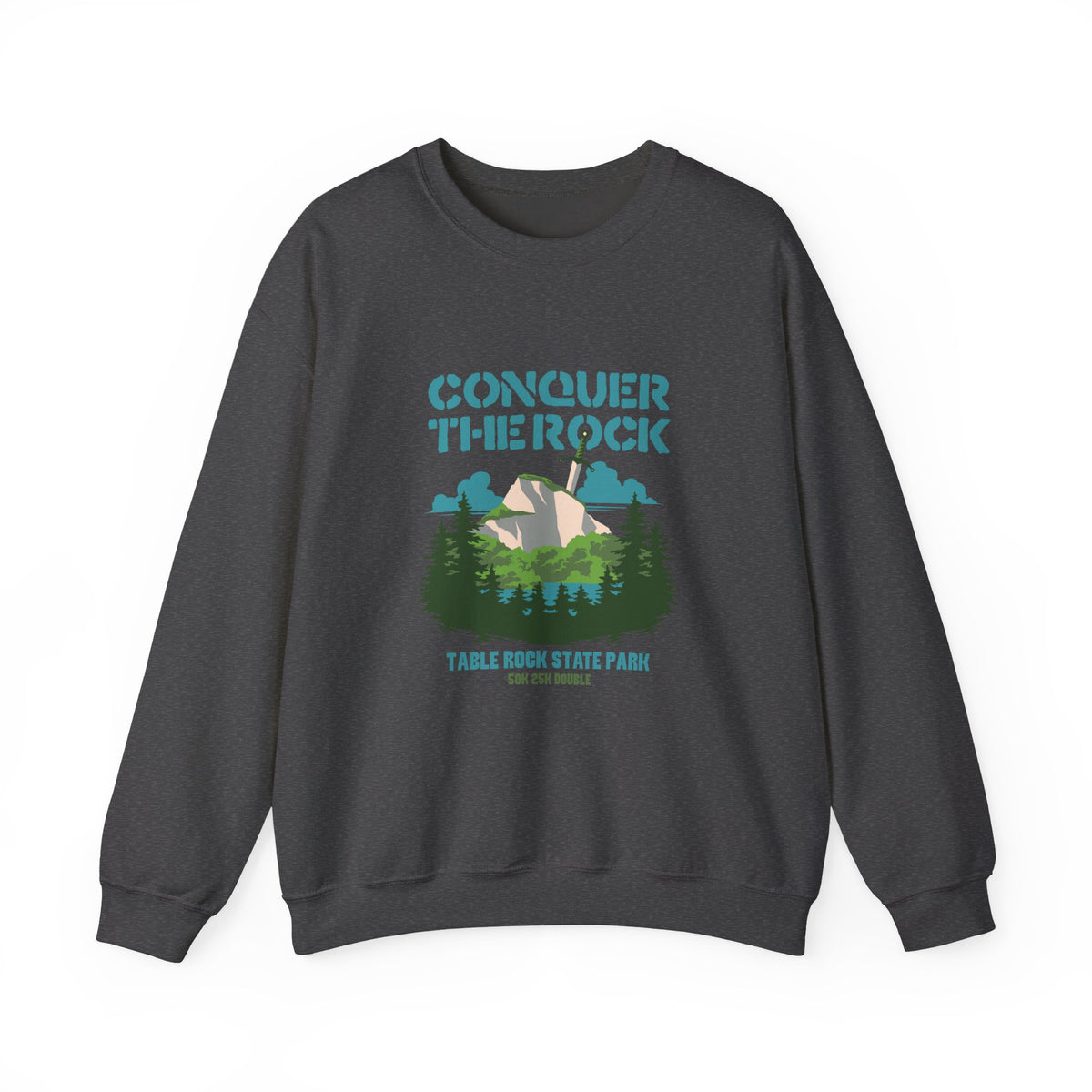 Conquer the Rock Forest Crewneck