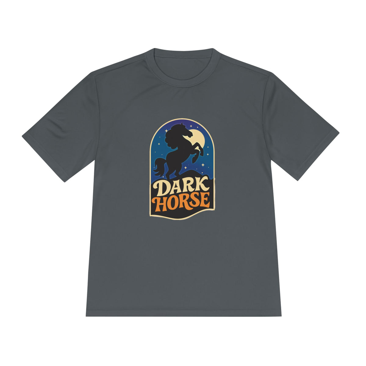 Dark Horse Moon Badge Performance Tee
