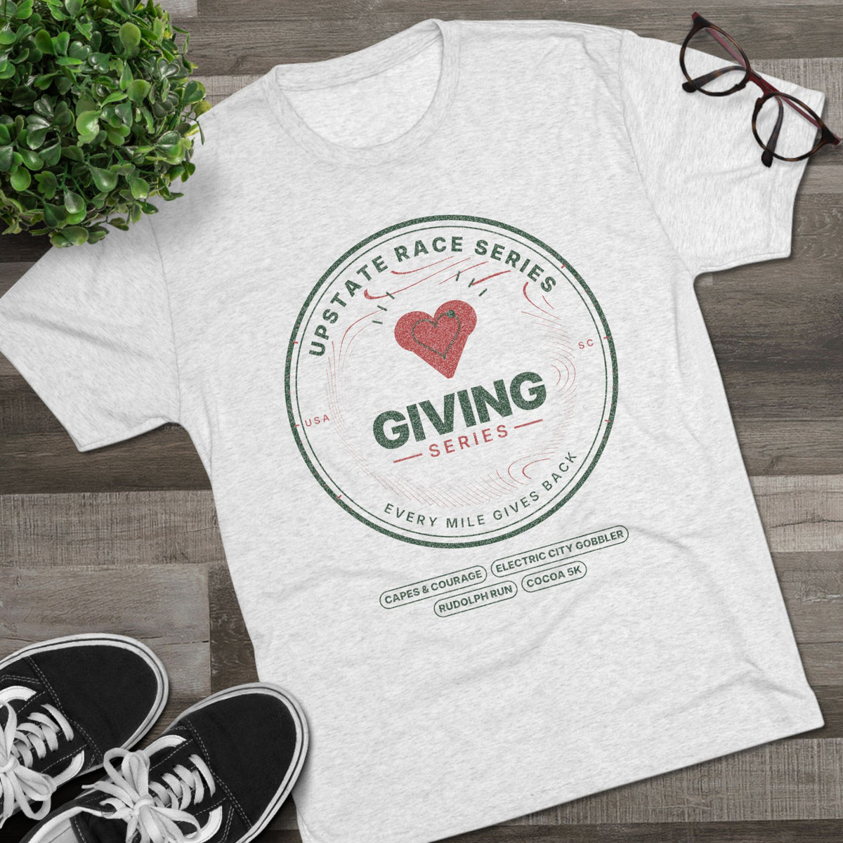Upstate Giving Series Tee (Light Shirts)