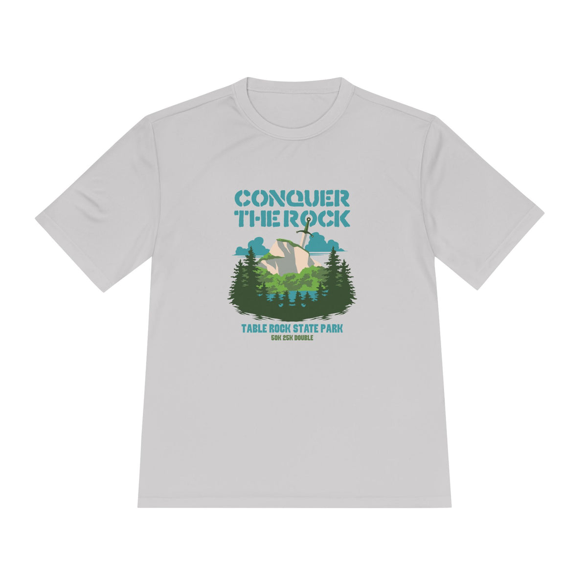 Conquer the Rock Forest Performance Tee