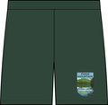 Paris Mountain Lake Badge Running Shorts
