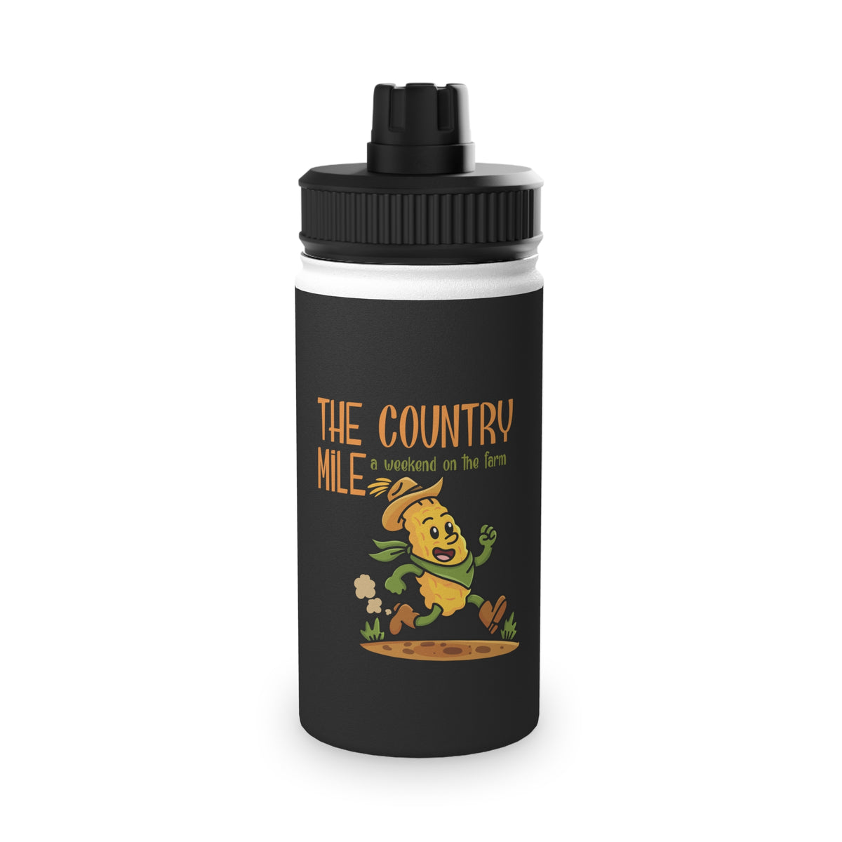 Country Mile Corn Runner Water Bottle