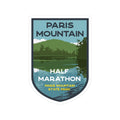 Paris Mountain Lake Badge Sticker