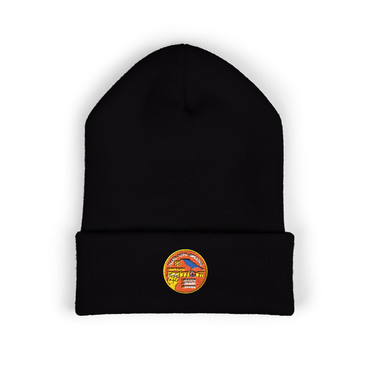 Knock on Woodstock Peace Love Running Beanie