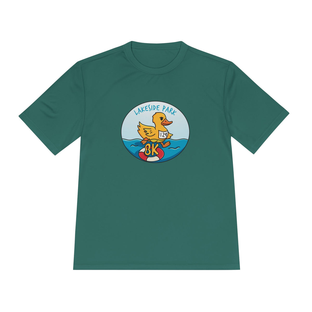 Lakeside Park Duck Badge Performance Tee