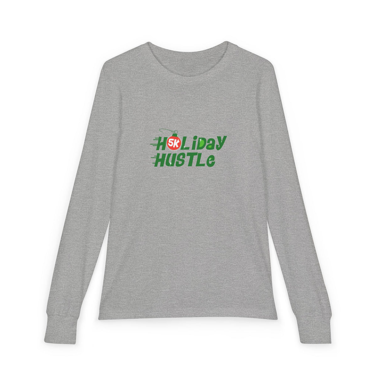 Holiday Hustle Holiday Script Youth Long Sleeve