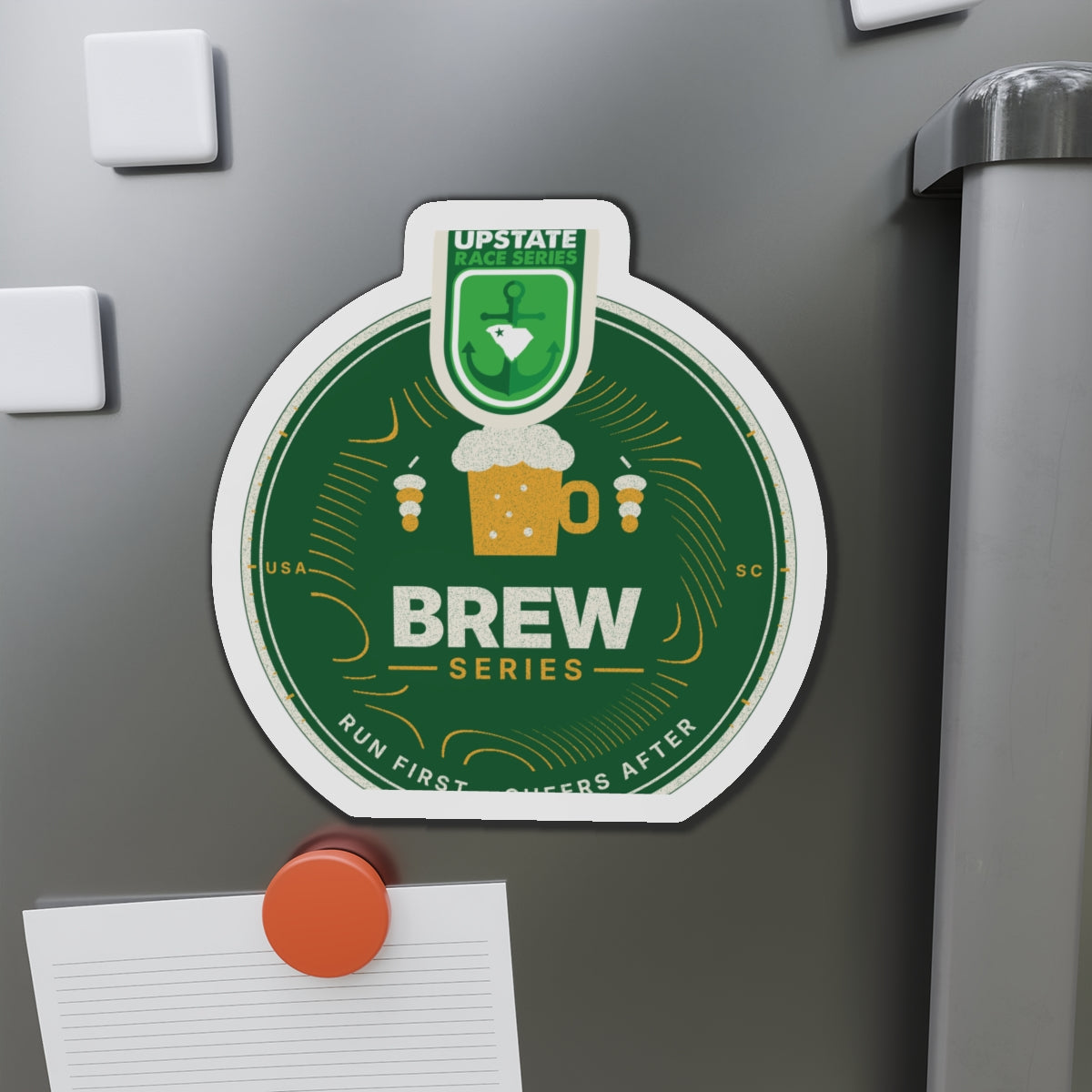 Upstate Brew Series Crest Magnet