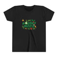 Holiday Hustle Holly Script Youth Tee
