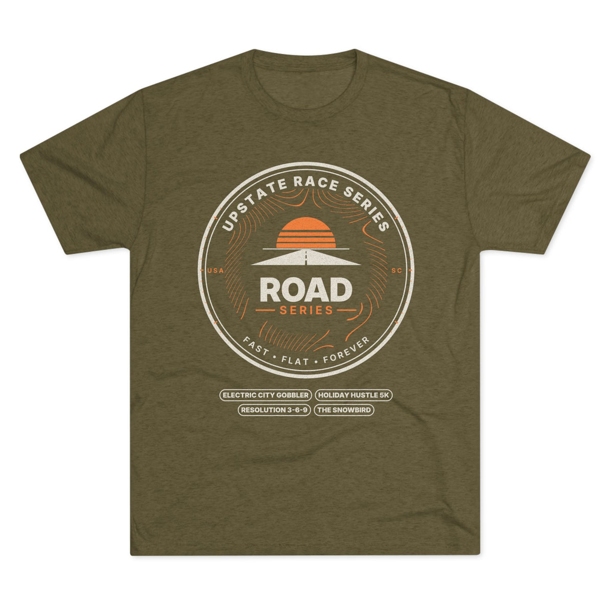 Upstate Road Series Tee (Dark Shirts)