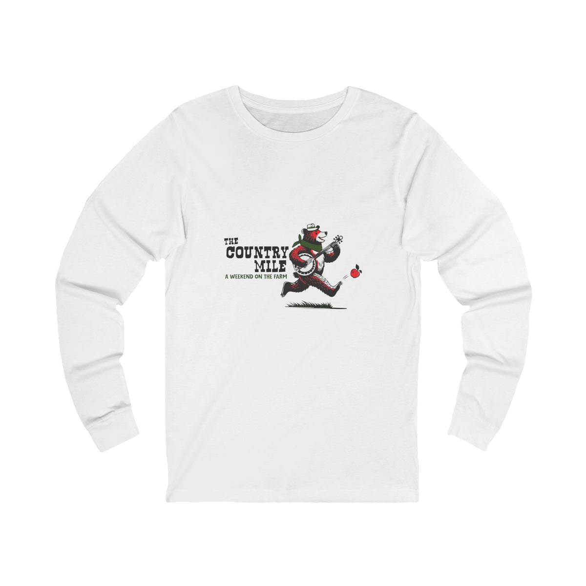 Country Mile Banjo Bear Long Sleeve