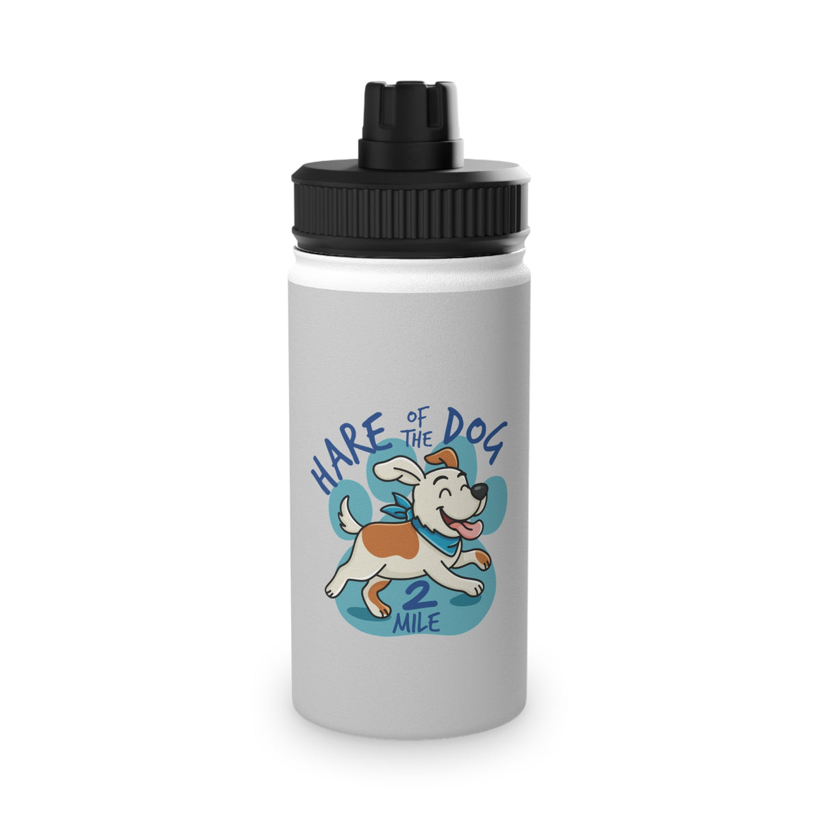 Hare of the Dog Dog Badge Water Bottle