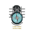 Prisoner of War Compass Sticker