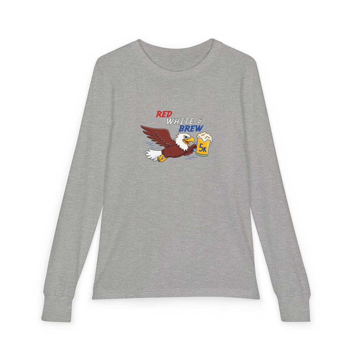 Red White & Brew Eagle Youth Long Sleeve