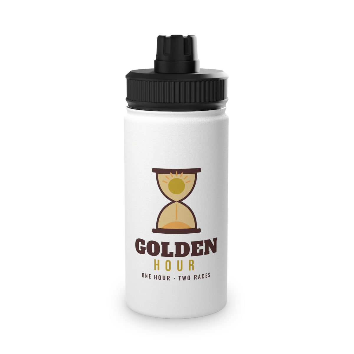 Golden Hour Hourglass Water Bottle