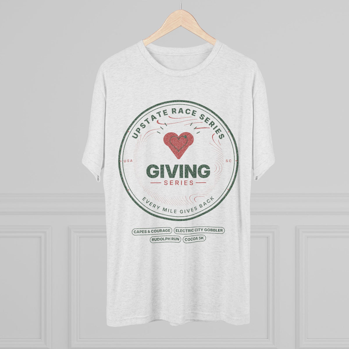 Upstate Giving Series Tee (Light Shirts)