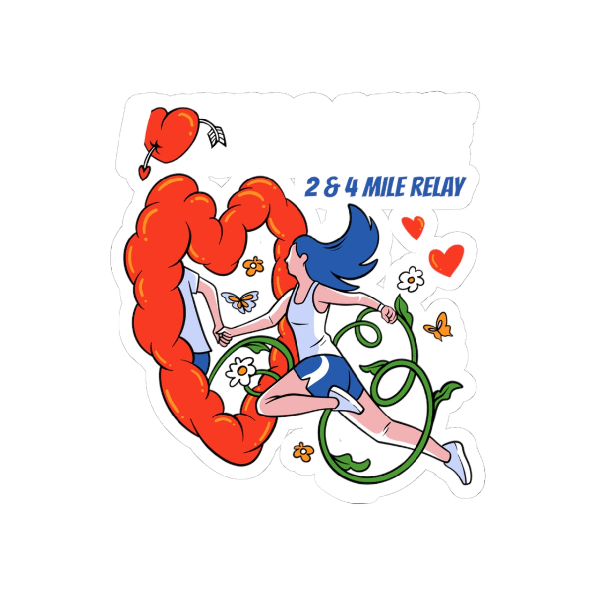 Lovers Lane Relay Sticker