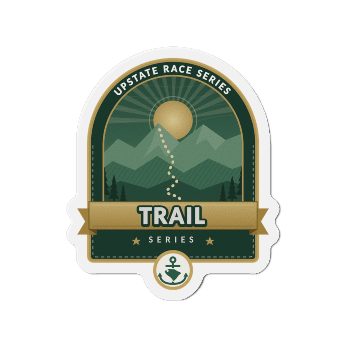 Upstate Trail Series Crest Magnet