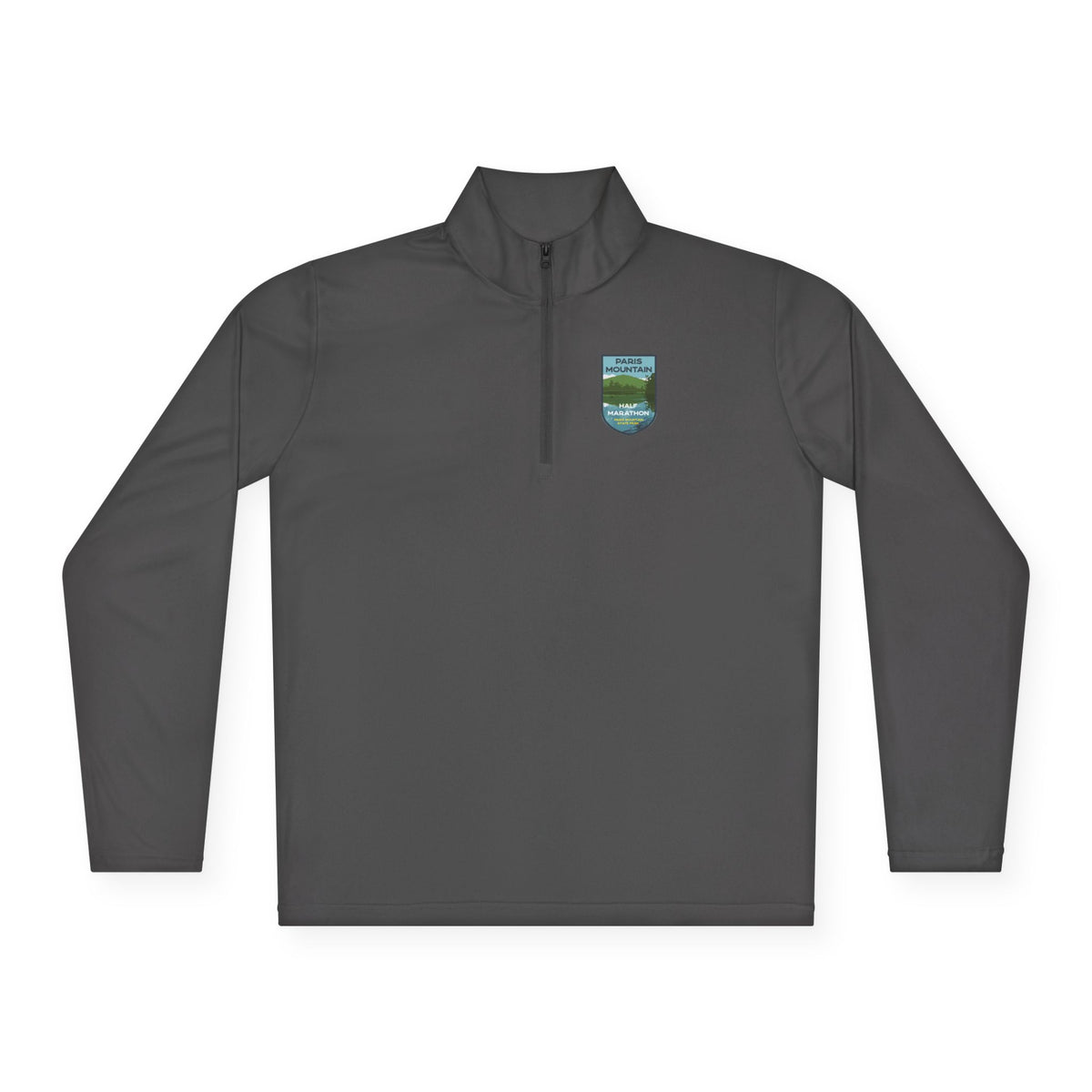Paris Mountain Lake Badge Quarter-Zip