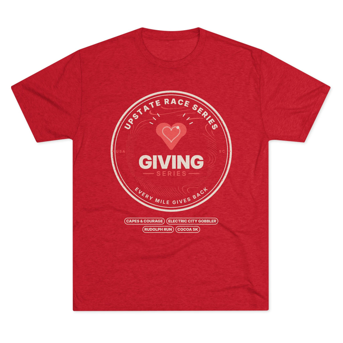Upstate Giving Series Tee (Dark Shirts)