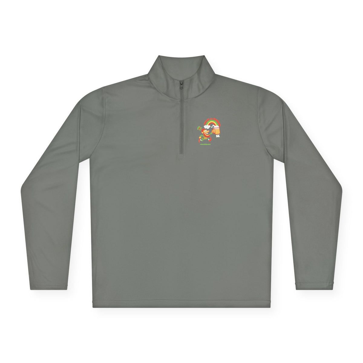 Chase the Rainbow Leprechaun Quarter-Zip