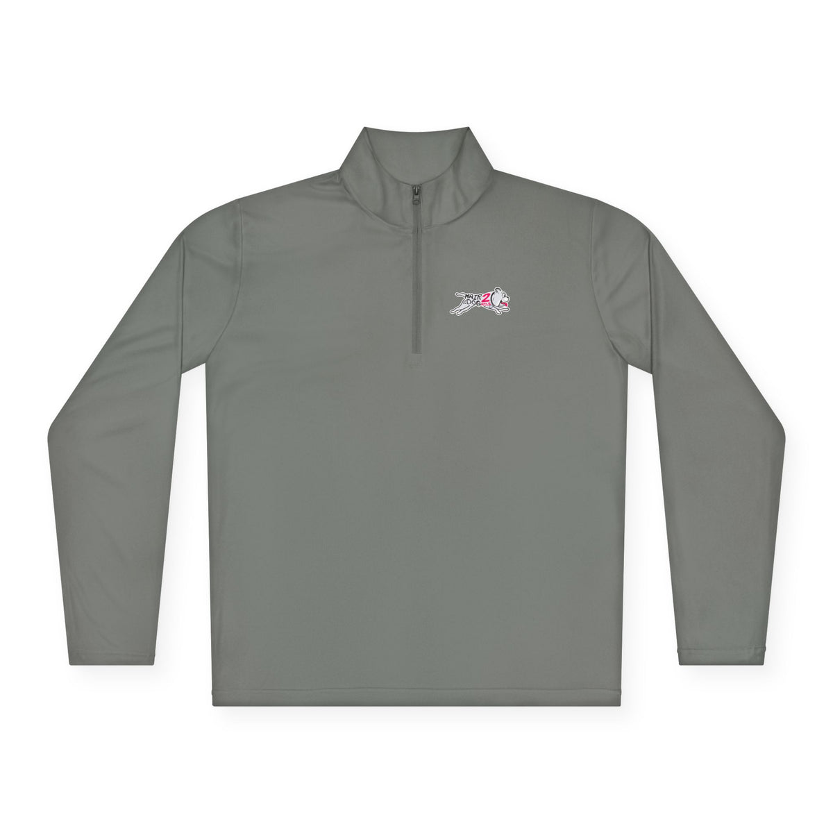 Hare of the Dog Running Dog Back-Print Quarter-Zip
