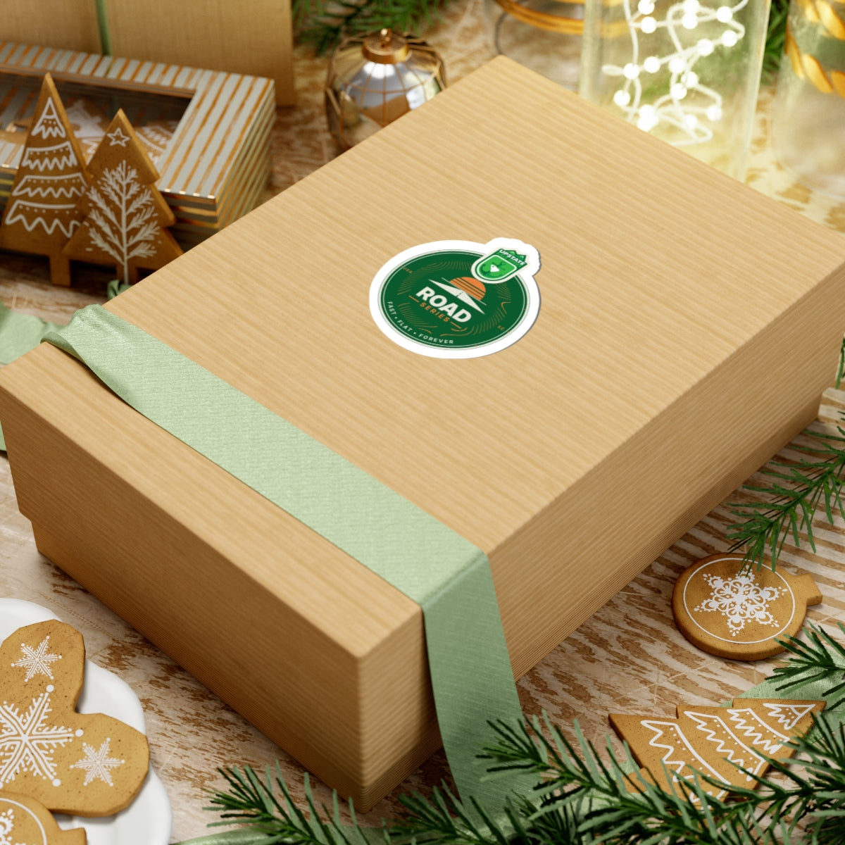 Upstate Road Series Crest Sticker