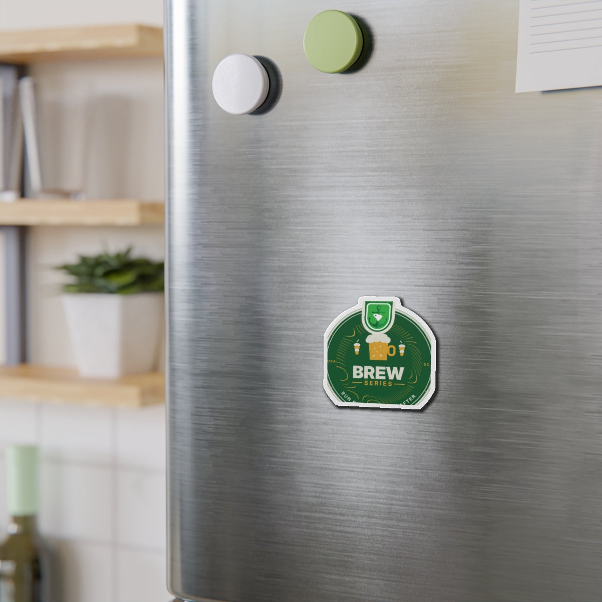 Upstate Brew Series Crest Magnet