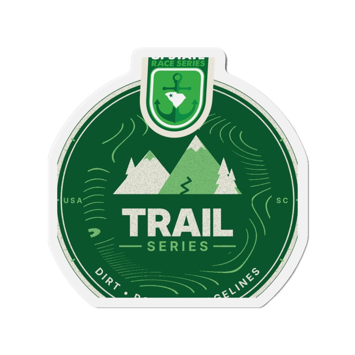 Upstate Trail Series Crest Magnet