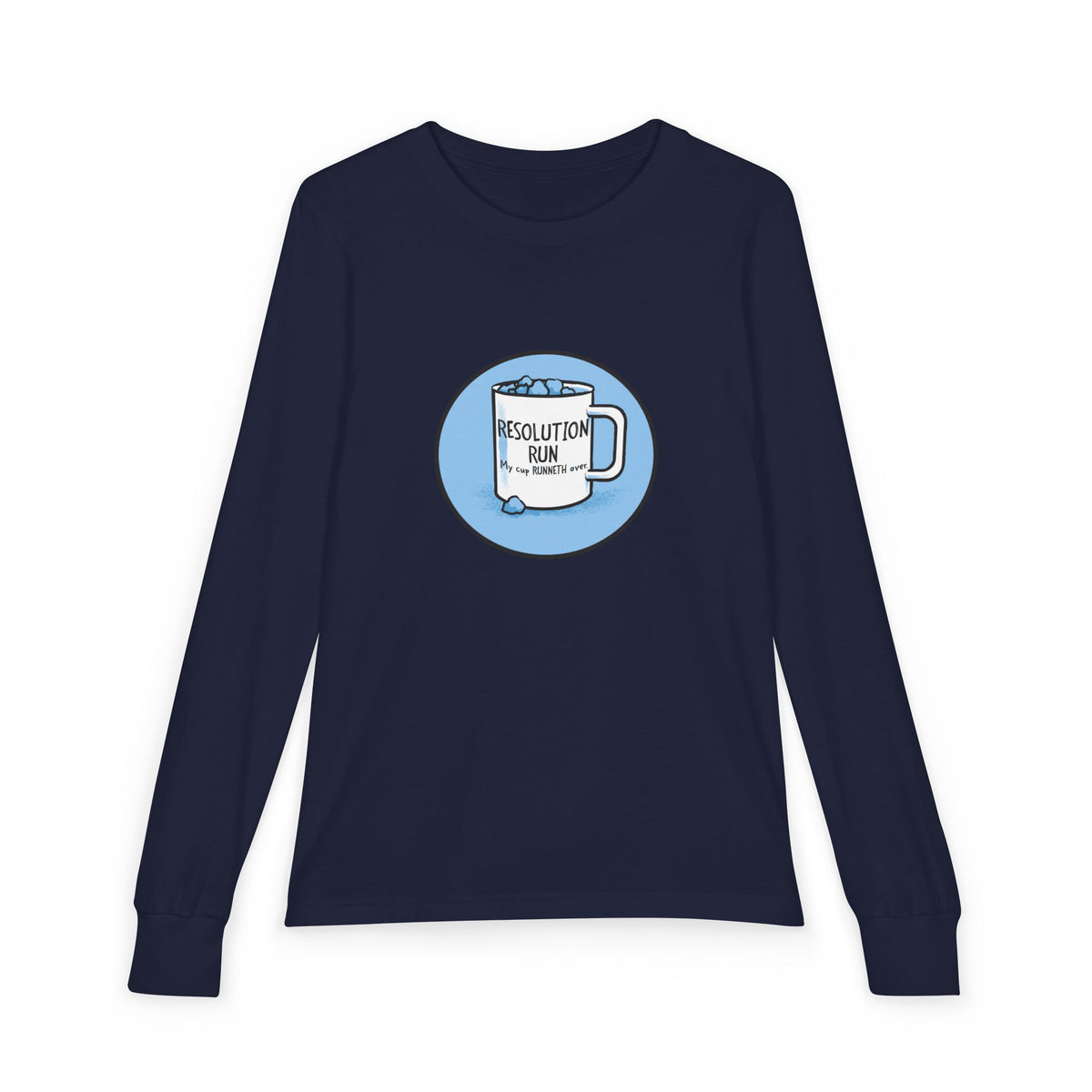 Resolution Run Coffee Mug Youth Long Sleeve