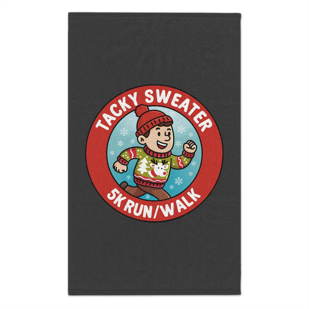 Tacky Sweater Red Rally Towel