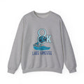Lake Conestee Wave 8K Crewneck