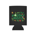 Holiday Hustle Holly Script Can Cooler