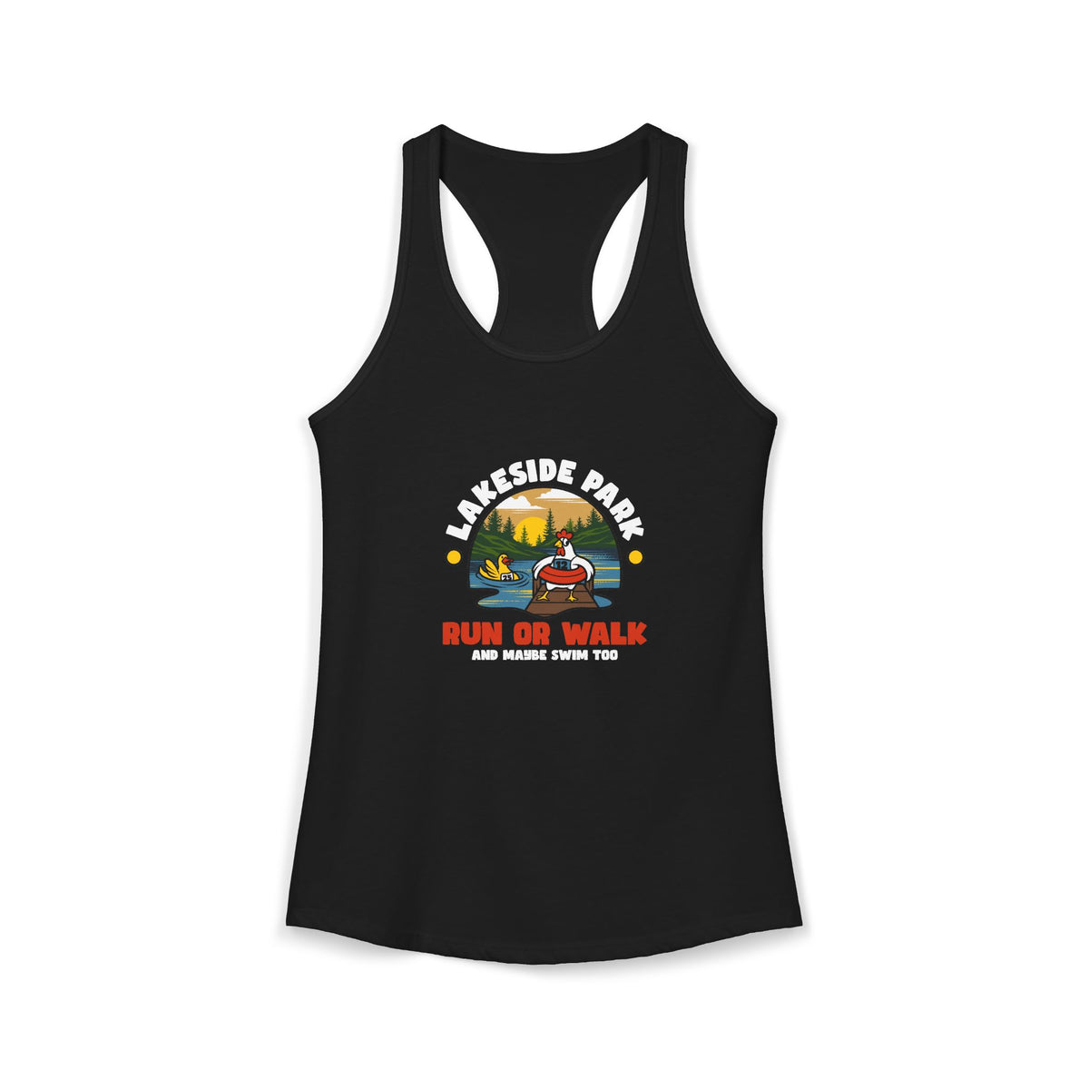 Lakeside Park Run or Walk Women's Tank