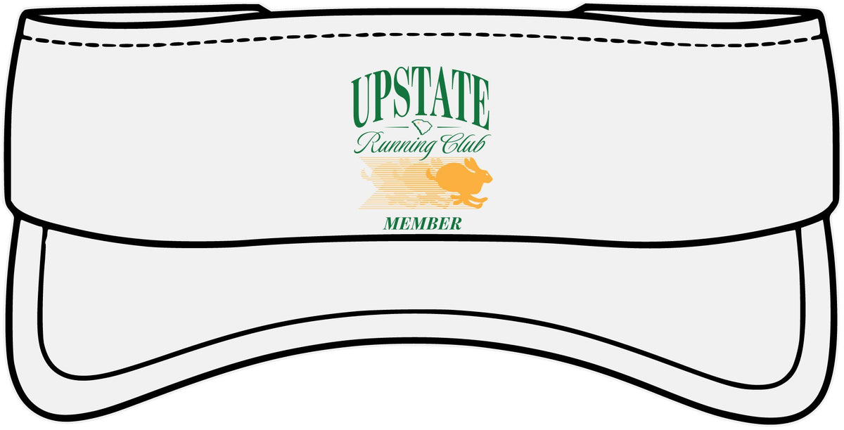Upstate Running Club Member Visor