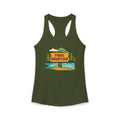 Paris Mountain Lake Sign Women's Tank