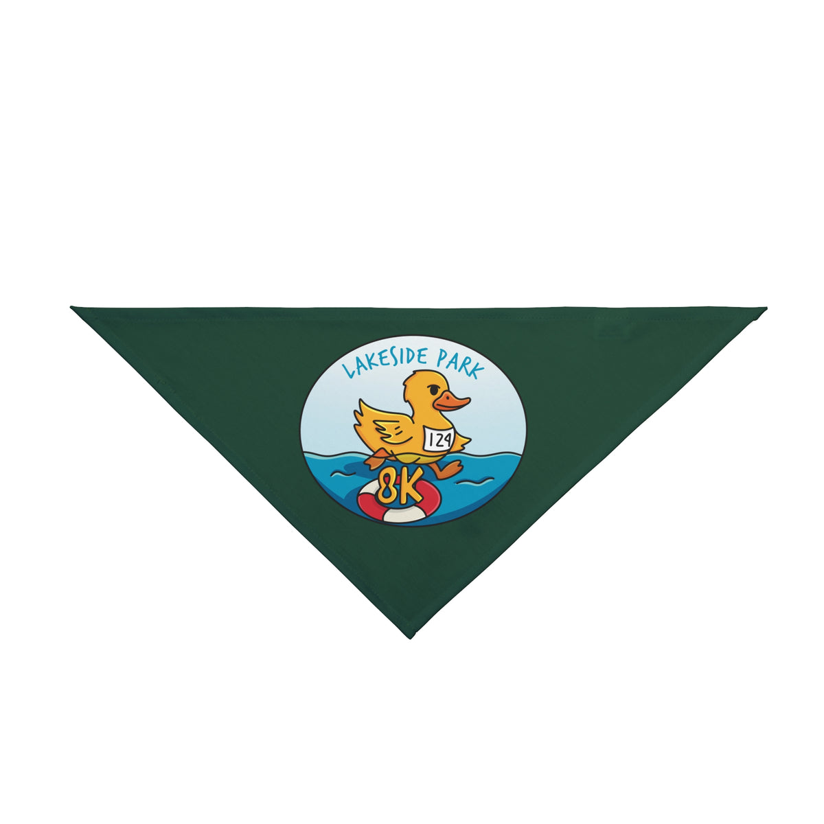 Lakeside Park Duck Badge Dog Bandana