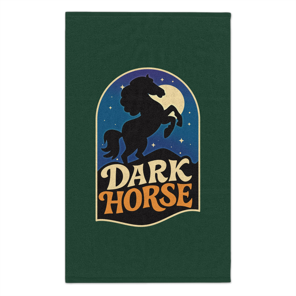 Dark Horse Moon Badge Rally Towel