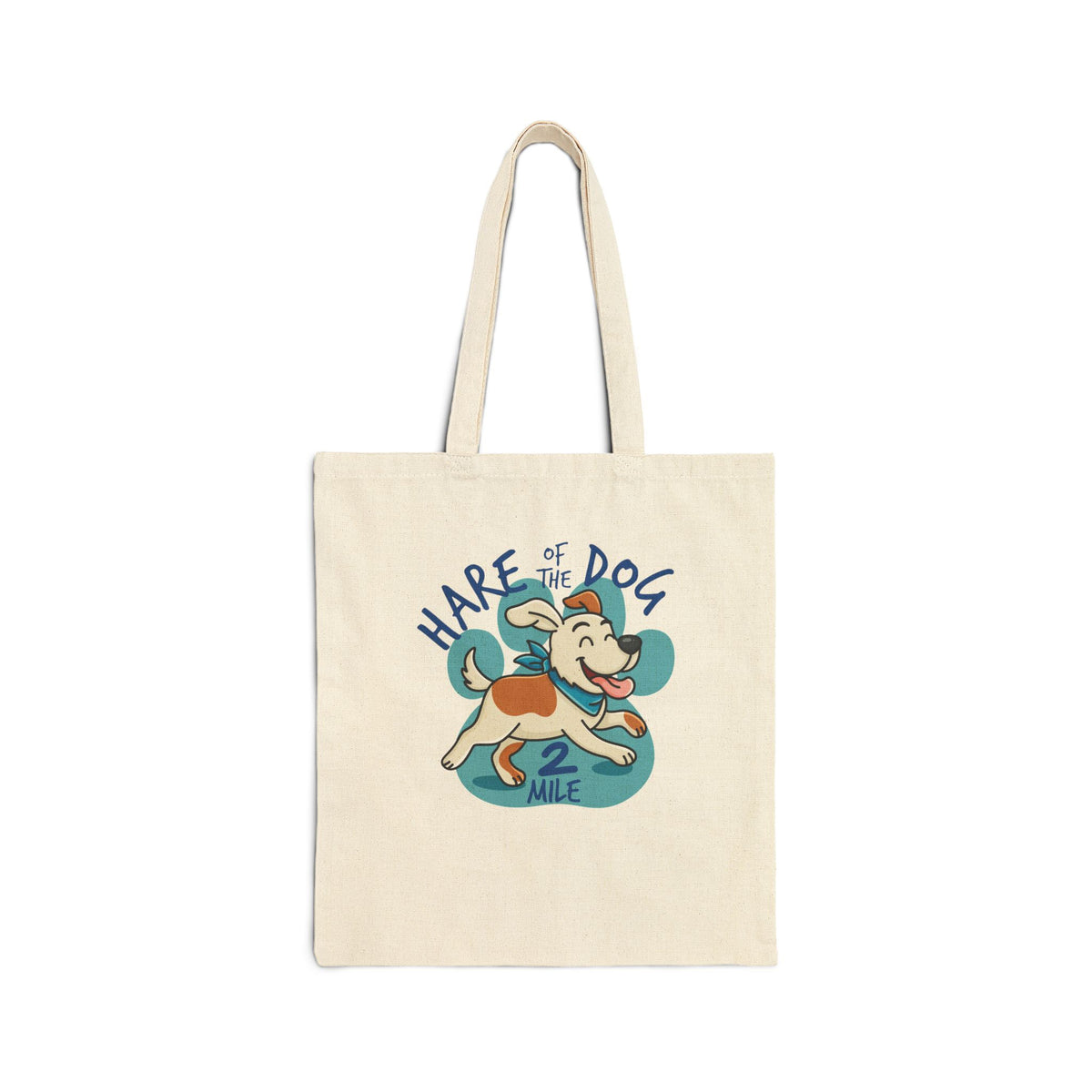 Hare of the Dog Dog Badge Tote