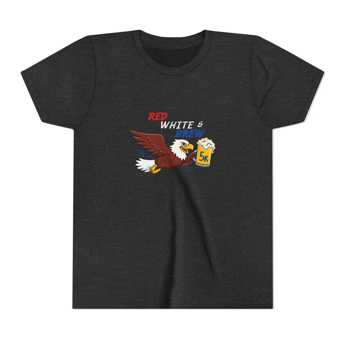 Red White & Brew Eagle Youth Tee