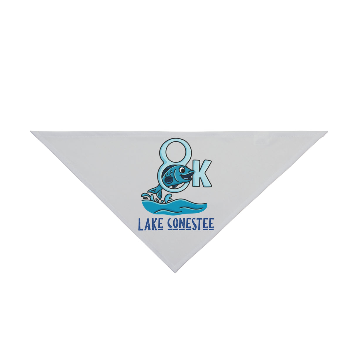 Lake Conestee Wave 8K Dog Bandana