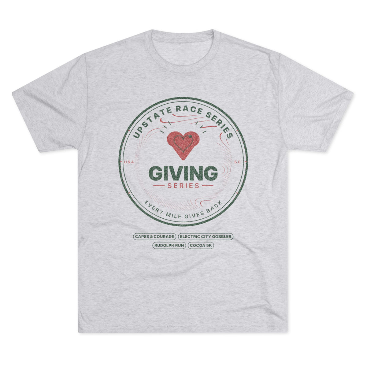 Upstate Giving Series Tee (Light Shirts)