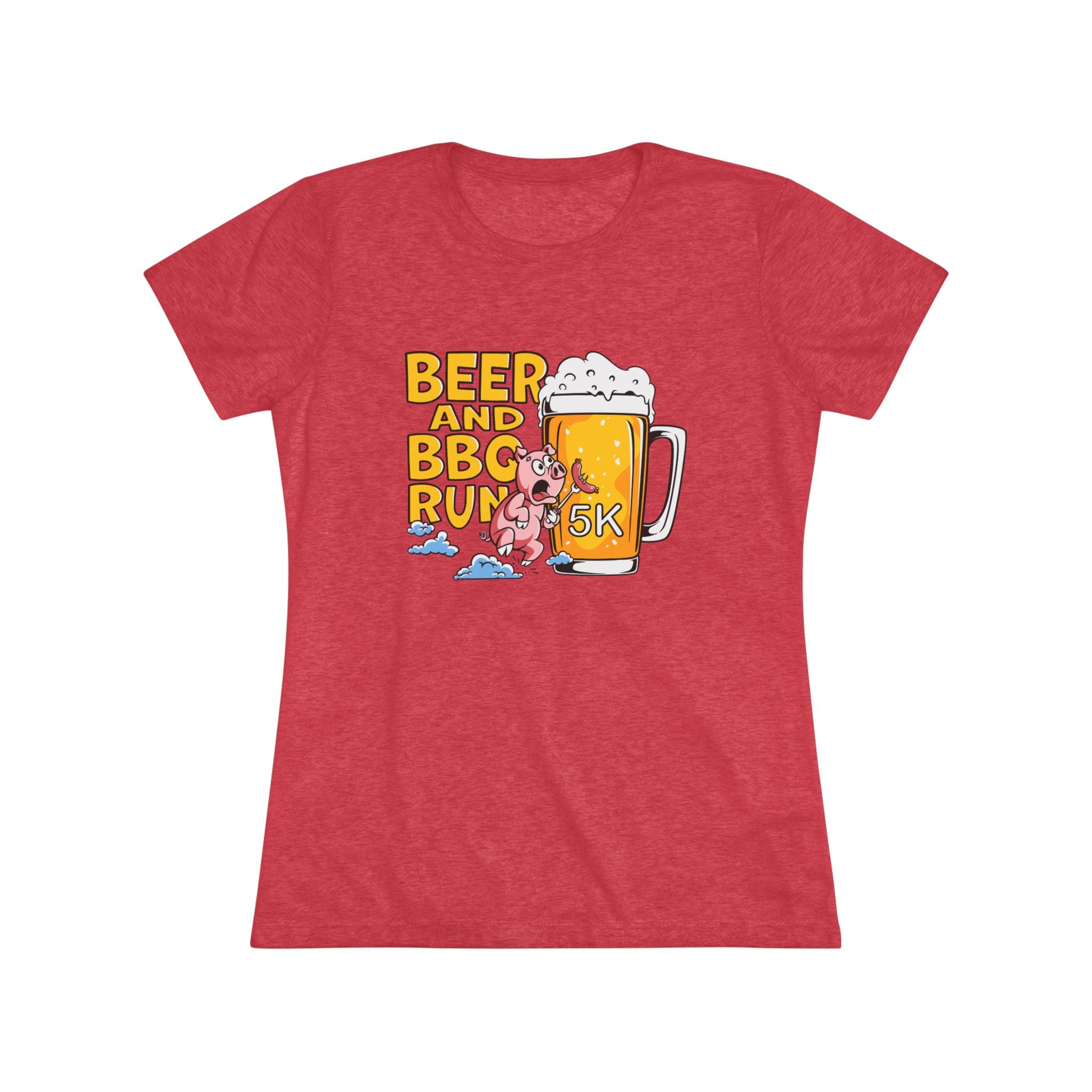 Beer & BBQ 5k - Women's Tee
