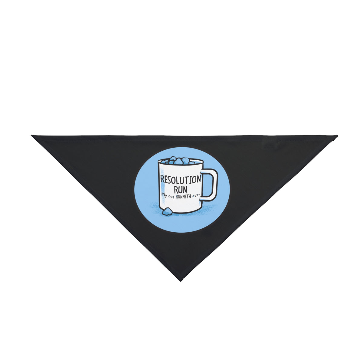 Resolution Run Coffee Mug Dog Bandana