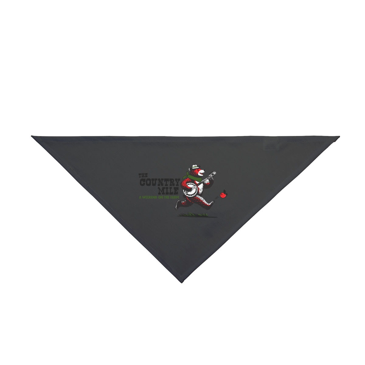 Country Mile Banjo Bear Dog Bandana